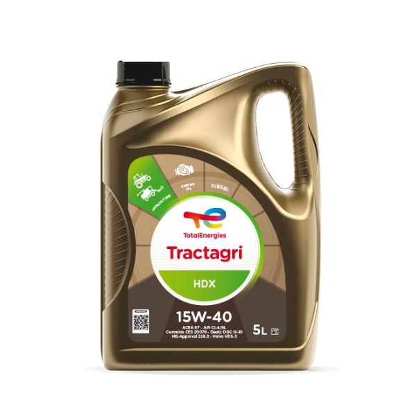 Aceite motor Total Tractagri HDX 15W40