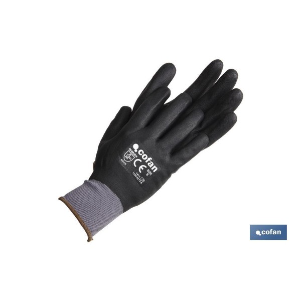 Guantes 100 % impregnados de nitrilo